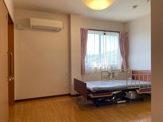 ベッドがある居室