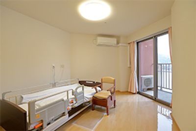 自然光が入る居室