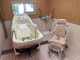 ゆったり浴室設備