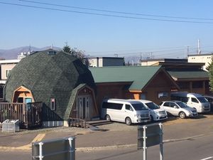 木造風の外観  