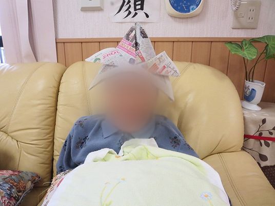 軽快な雰囲気のリビング