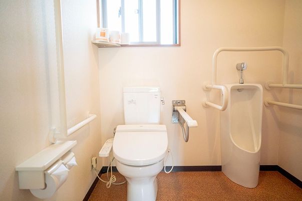 機能的なトイレ空間