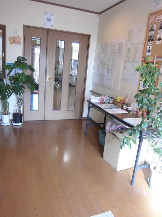 受付周辺の様子