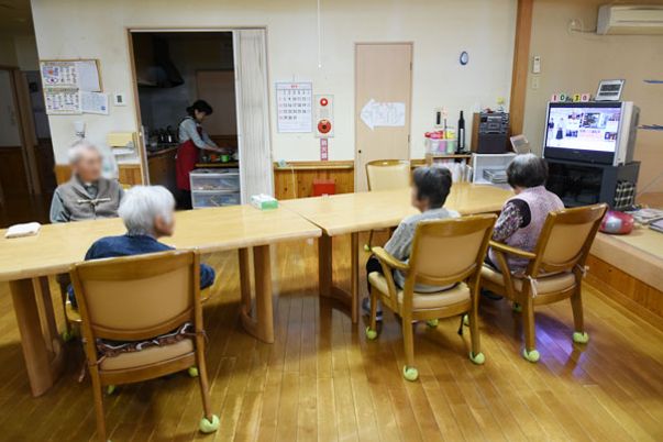 明るいリビング