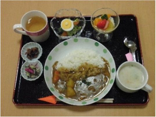 カレーのサービス