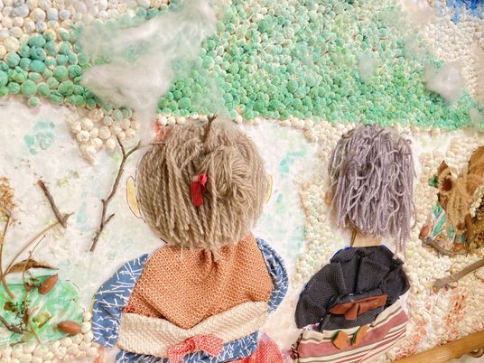 手作り絵画の作品