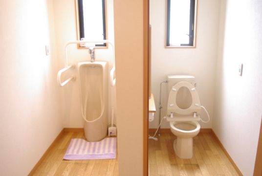 清潔なトイレ設備
