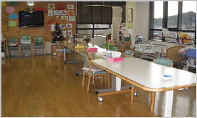 広々とした共有スペース