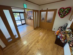 温かみのある廊下