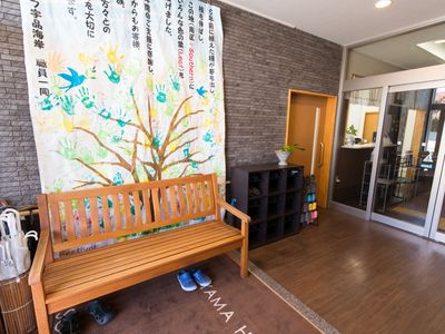 エントランスの待合スペース