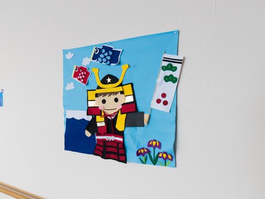 子どもの絵掛け壁飾り