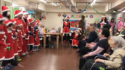 クリスマスのイベント室