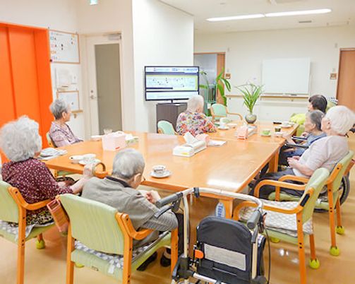 明るい交流の場
