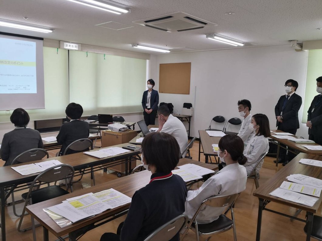 長久堂野村病院の外観