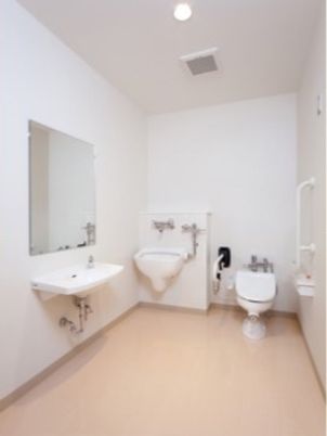 清潔なトイレスペース