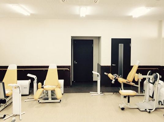 機能訓練室の器具  