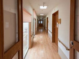 清潔感のある廊下