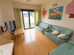 居室の快適なリビング