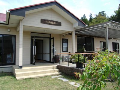開放感のあるエントランス