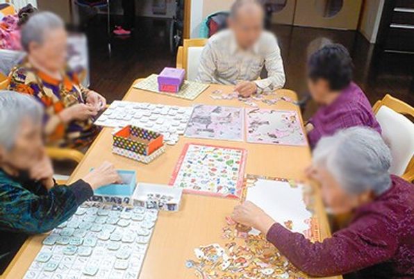 笑顔の交流の場