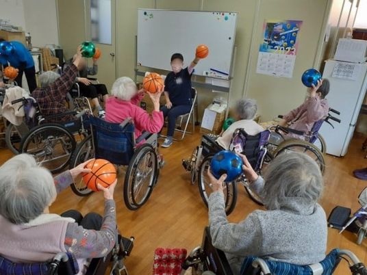 車椅子での運動活動
