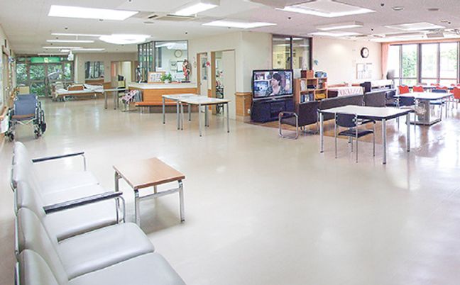 広々とした共有スペース