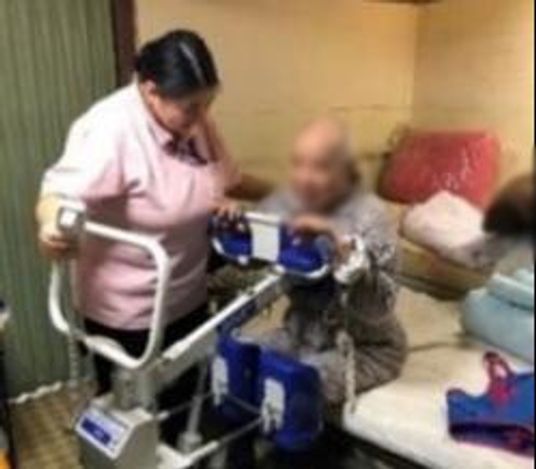 訓練サポート中の部屋