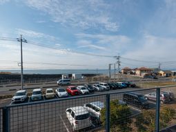 海が見える眺望