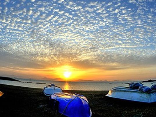 穏やかな海
