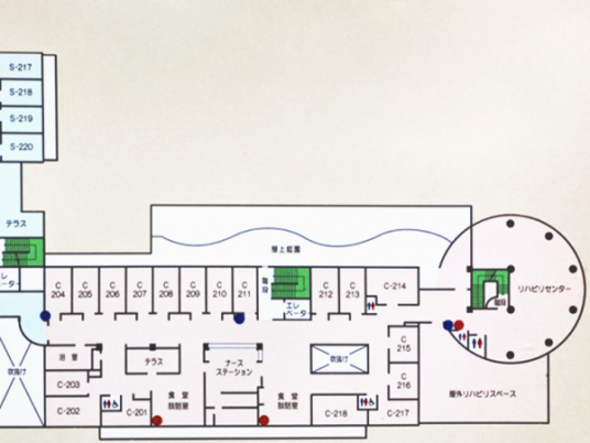 施設の見取り図