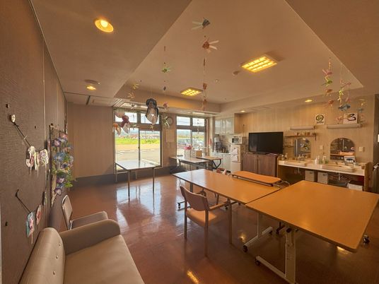 和やかな雰囲気の多目的室