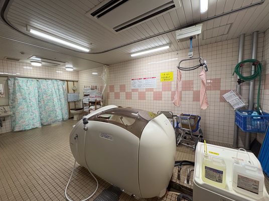 設備が整った浴室