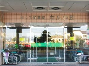 開放感のある入口