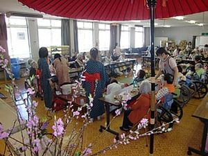 交流が行われている場