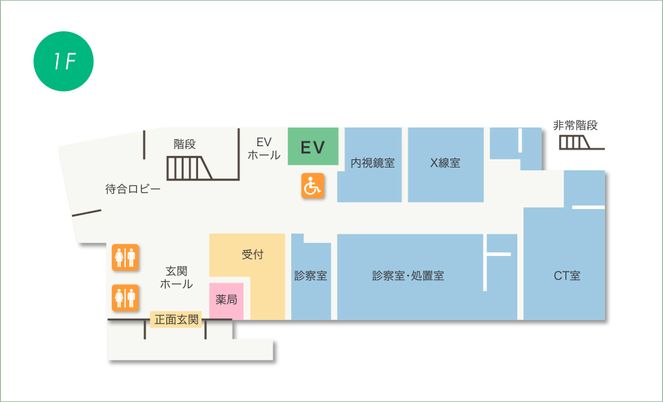 1階フロア案内図