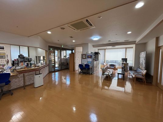 リラックスできる広場