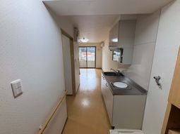 居室内のキッチン