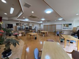 広々とした食堂