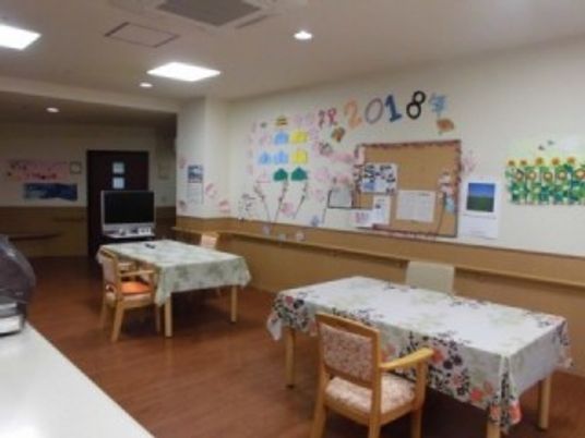 温かみのある共有スペース
