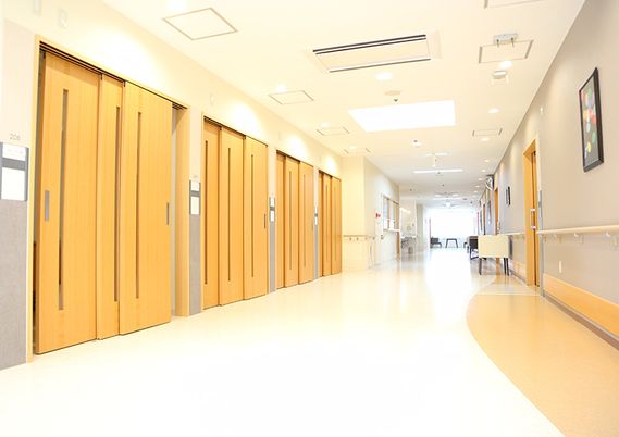 明るい廊下