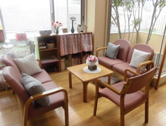 明るいリビング