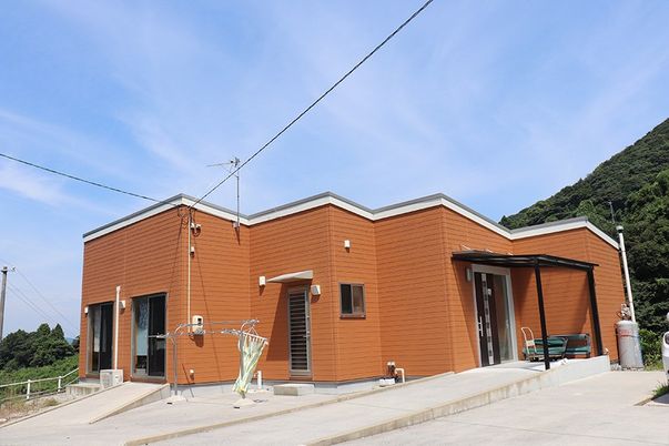 自然豊かな外観