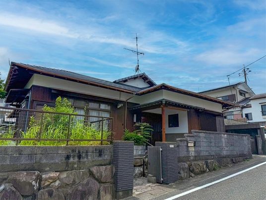 和風の外観  
