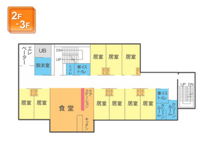 居室の間取り図