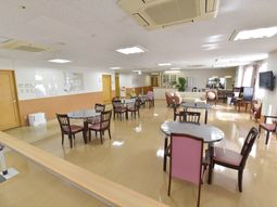 共用スペースの明るい様子