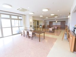 明るい共有スペース