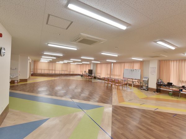 広々とした機能訓練室