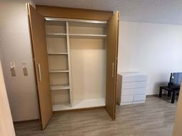 収納スペースと家具
