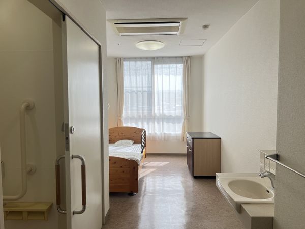 ゆったりした居室