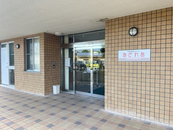 あたたかな雰囲気のエントランス
